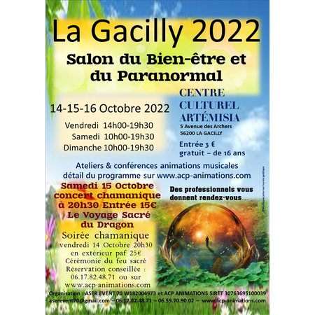 Affiche A4 La Gacilly Octobre 2022